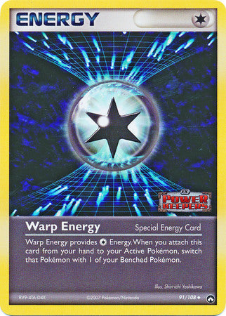 Warp Energy - 91/108 - Uncommon - Reverse Holo available at 401 Games Canada