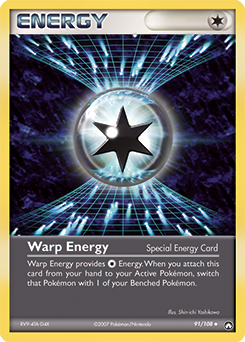 Warp Energy - 91/108 - Uncommon available at 401 Games Canada