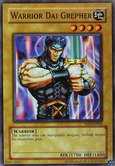 Warrior Dai Grepher - YSD-EN002 - Common - Unlimited available at 401 Games Canada