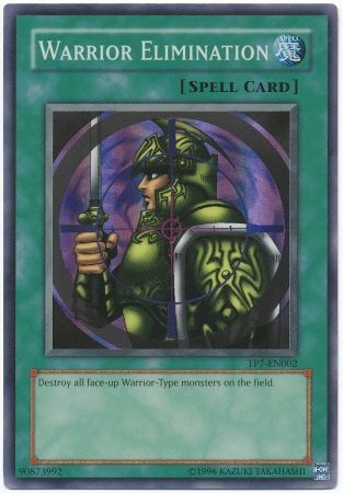Warrior Elimination - TP7-EN002 - Super Rare available at 401 Games Canada