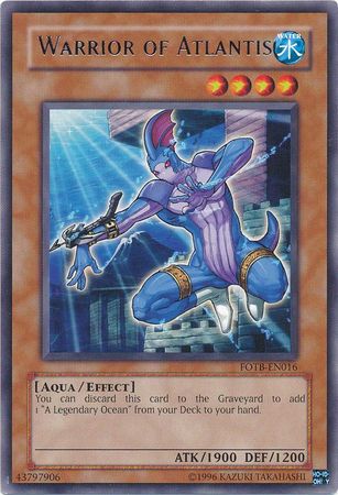 Warrior of Atlantis - FOTB-EN016 - Rare - Unlimited available at 401 Games Canada