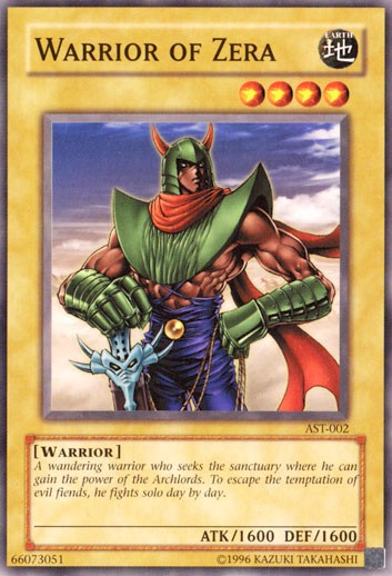 Warrior of Zera - AST-002 - Common - Unlimited available at 401 Games Canada