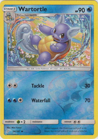 Wartortle - 24/181 - Uncommon - Reverse Holo available at 401 Games Canada