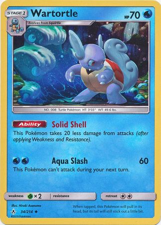 Wartortle - 34/214 - Holo Promo available at 401 Games Canada