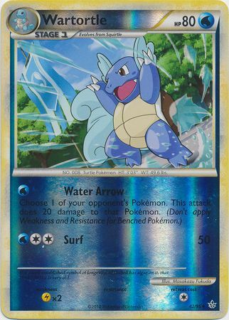 Wartortle - 42/95 - Uncommon - Reverse Holo available at 401 Games Canada