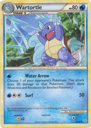 Wartortle - 42/95 - Uncommon available at 401 Games Canada