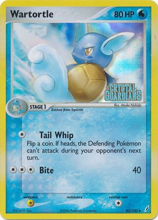 Wartortle - 43/100 - Uncommon - Reverse Holo available at 401 Games Canada