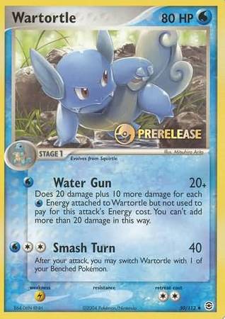 Wartortle - 50/112 - Pre-Release Promo available at 401 Games Canada