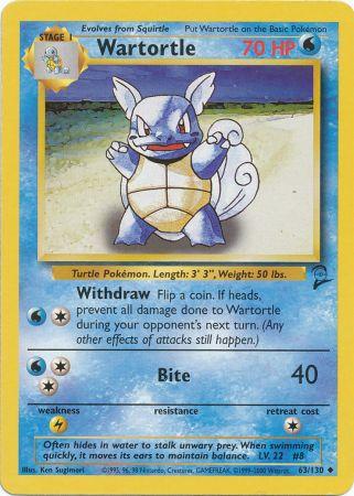 Wartortle - 63/130 - Uncommon available at 401 Games Canada