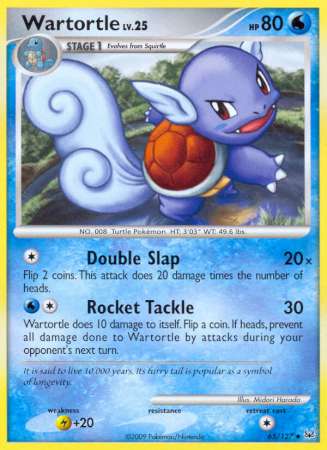 Wartortle - 65/127 - Uncommon available at 401 Games Canada