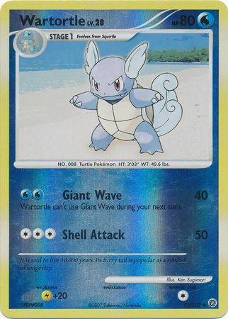 Wartortle - 75/132 - Uncommon - Reverse Holo available at 401 Games Canada