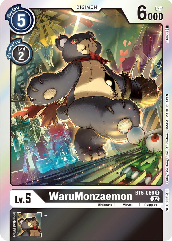 WaruMonzaemon (Official Tournament Pack Vol. 7) - Battle of Omni (BT05) available at 401 Games Canada