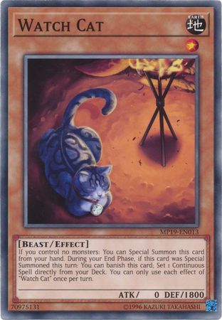 Watch Cat - MP19-EN013 - Common - Unlimited available at 401 Games Canada