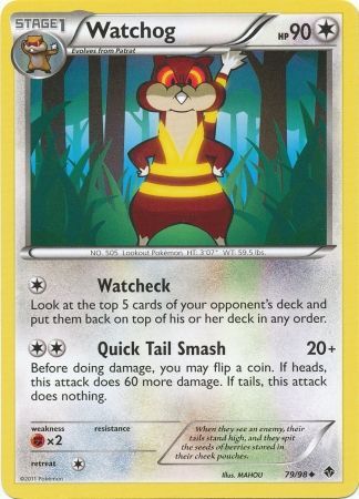 Watchog - 79/98 - Uncommon available at 401 Games Canada