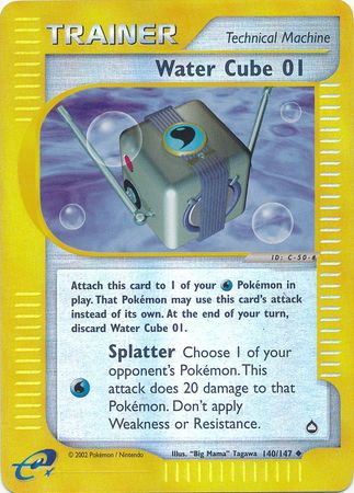 Water Cube 01 - 140/147 - Uncommon - Reverse Holo available at 401 Games Canada