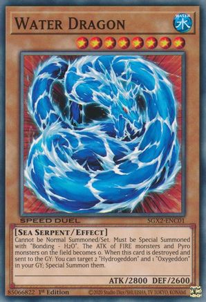 Water Dragon - SGX2-ENC01 - Common - 1st Edition available at 401 Games Canada