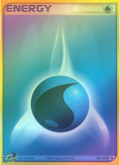 Water Energy - 106/109 - Common - Reverse Holo available at 401 Games Canada