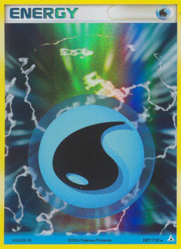 Water Energy - 107/110 - Holo Rare available at 401 Games Canada