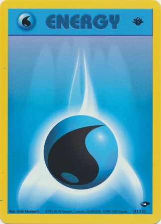 Water Energy - 132/132 - Common - 1st Edition available at 401 Games Canada