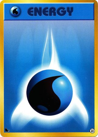 Water Energy (Japanese) - 23 - Promo (Squirtle Deck VHS) available at 401 Games Canada