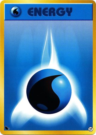 Water Energy (Japanese) - 27 - Promo (Squirtle Deck VHS) available at 401 Games Canada