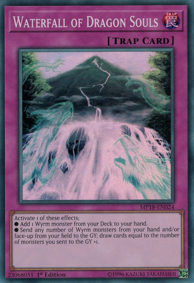 Waterfall of Dragon Souls - MP18-EN024 - Super Rare - 1st Edition available at 401 Games Canada