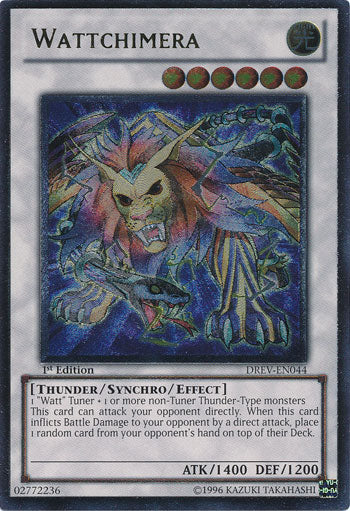Wattchimera - DREV-EN044 - Ultimate Rare - 1st Edition available at 401 Games Canada