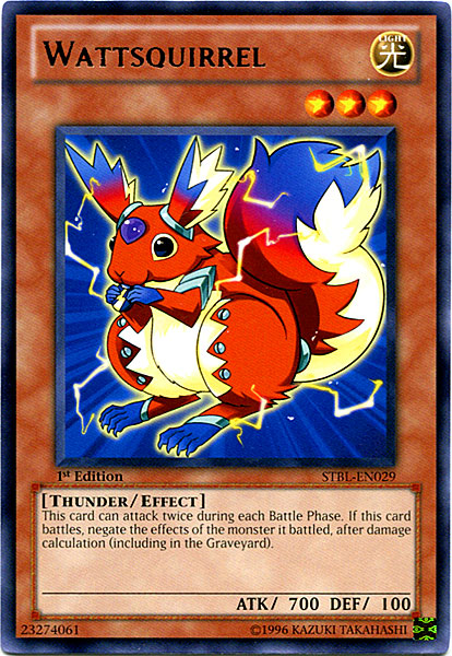 Wattsquirrel - STBL-EN029 - Rare - 1st Edition available at 401 Games Canada