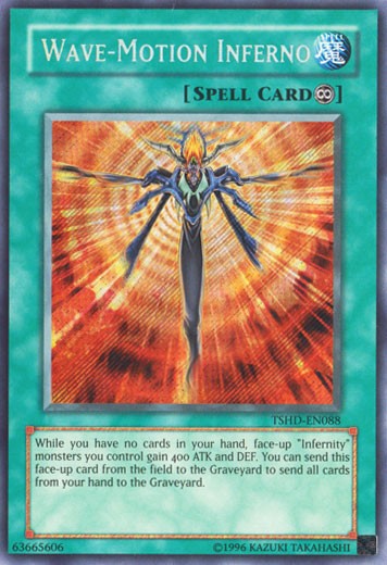Wave-Motion Inferno - TSHD-EN088 - Secret Rare - Unlimited available at 401 Games Canada