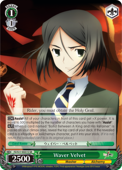 Waver Velvet - FZ/S17-E031S - Super Rare available at 401 Games Canada