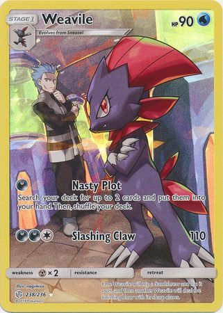 Weavile - 238/236 - Secret Rare available at 401 Games Canada