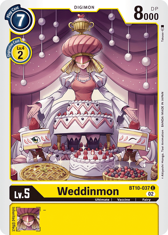 Weddinmon - BT10-037 - Common available at 401 Games Canada