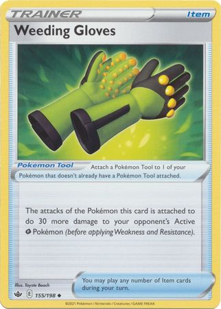 Weeding Gloves - 155/198 - Uncommon available at 401 Games Canada