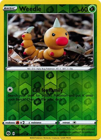 Weedle - 002/073 - Common - Reverse Holo available at 401 Games Canada