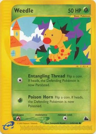 Weedle - 115/144 - Common available at 401 Games Canada