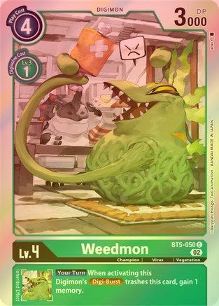 Weedmon (Resurgence Booster Reprint) - BT5-050 - Common (Foil) available at 401 Games Canada