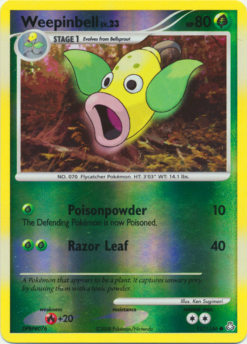 Weepinbell - 127/146 - Common - Reverse Holo available at 401 Games Canada