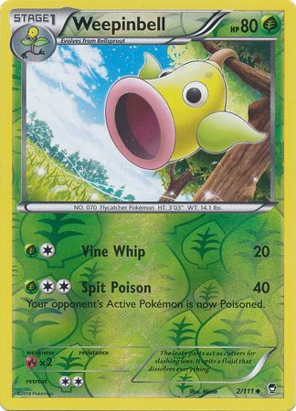 Weepinbell - 2/111 - Uncommon - Reverse Holo available at 401 Games Canada