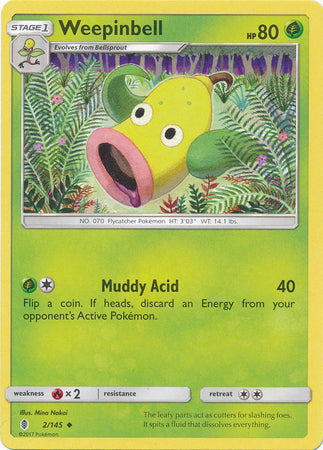 Weepinbell - 2/145 - Uncommon available at 401 Games Canada