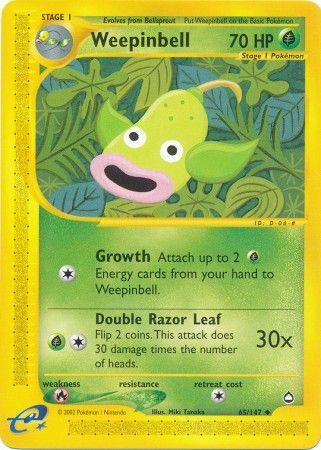 Weepinbell - 65/147 - Uncommon available at 401 Games Canada