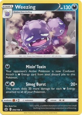 Weezing - 095/198 - Rare available at 401 Games Canada