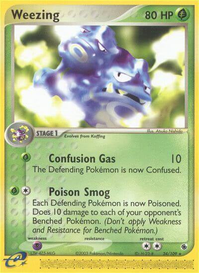 Weezing - 24/109 - Rare available at 401 Games Canada