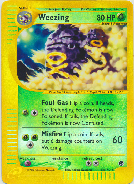 Weezing - 32/165 - Holo - Reverse Holo available at 401 Games Canada