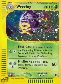 Weezing - 32/165 - Holo available at 401 Games Canada