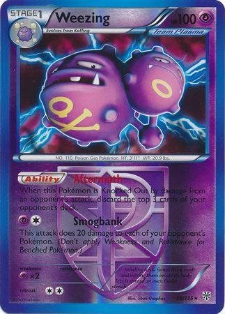 Weezing - 58/135 - Holo Rare - Reverse Holo available at 401 Games Canada