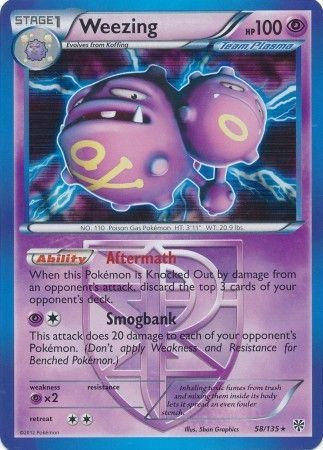 Weezing - 58/135 - Holo Rare available at 401 Games Canada