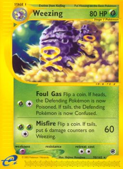 Weezing - 70/165 - Rare available at 401 Games Canada