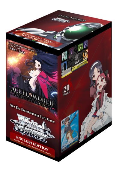 Weiss Schwarz - Accel World Infinite Burst - English Booster Box available at 401 Games Canada