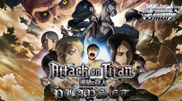 Weiss Schwarz - Attack on Titan Vol 2 Playset available at 401 Games Canada