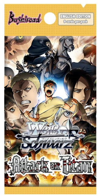 Weiss Schwarz - Attack on Titan Vol. 2 - English Booster Pack available at 401 Games Canada